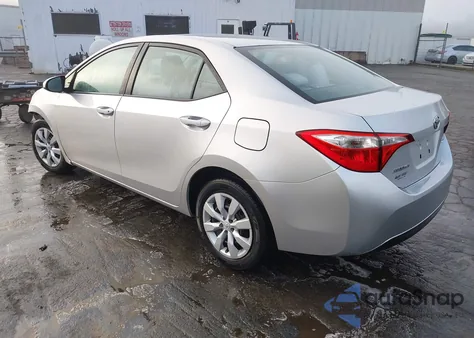 2014 Toyota Corolla Le z USA, uszkodzony, nr VIN 2T1BURHEXEC041850